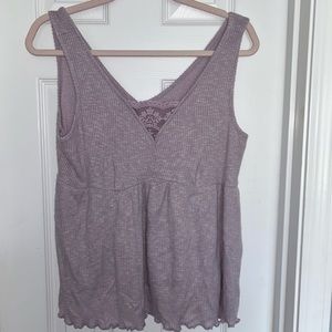 Light purple Maurice’s Tank top size large new without tags